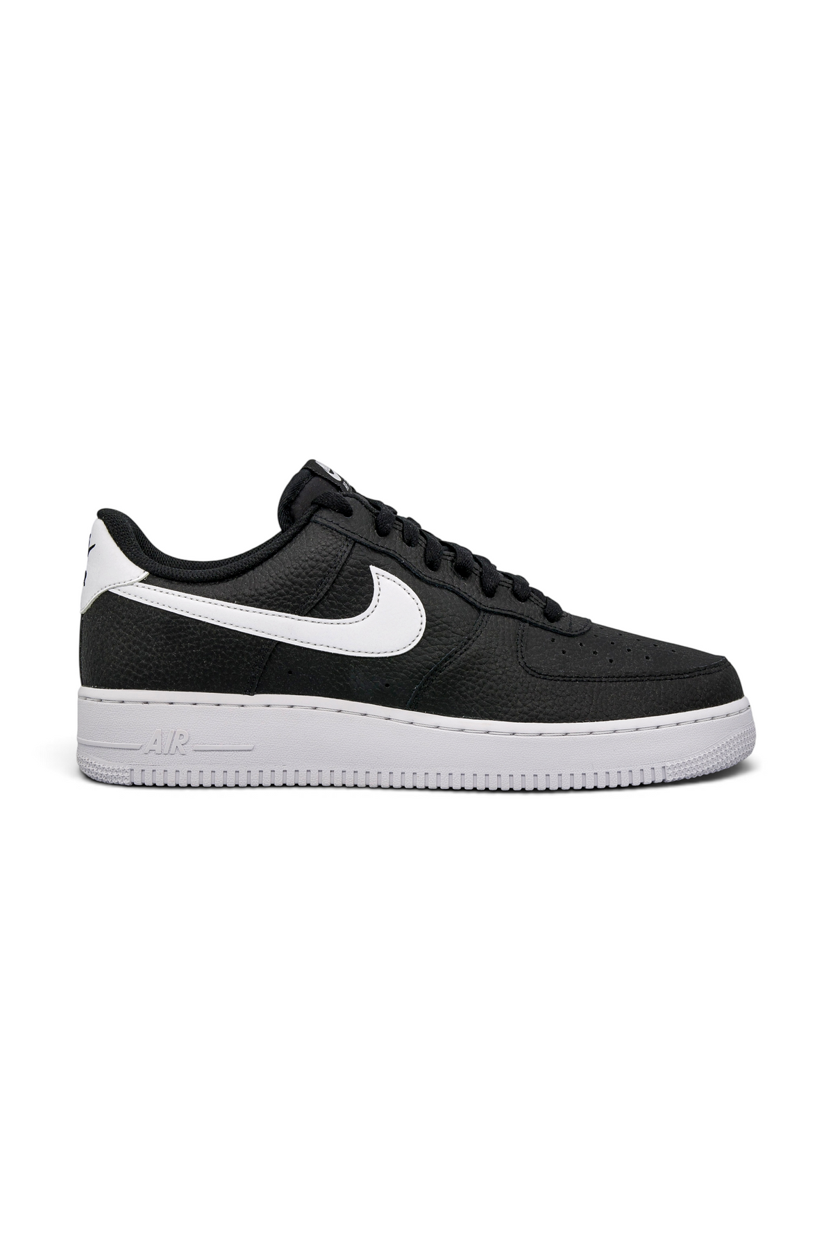 Nike Air Force 1 Low '07 Black White Pebbled Leather