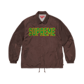 Supreme Spellout Coaches Jacket 'Brown'