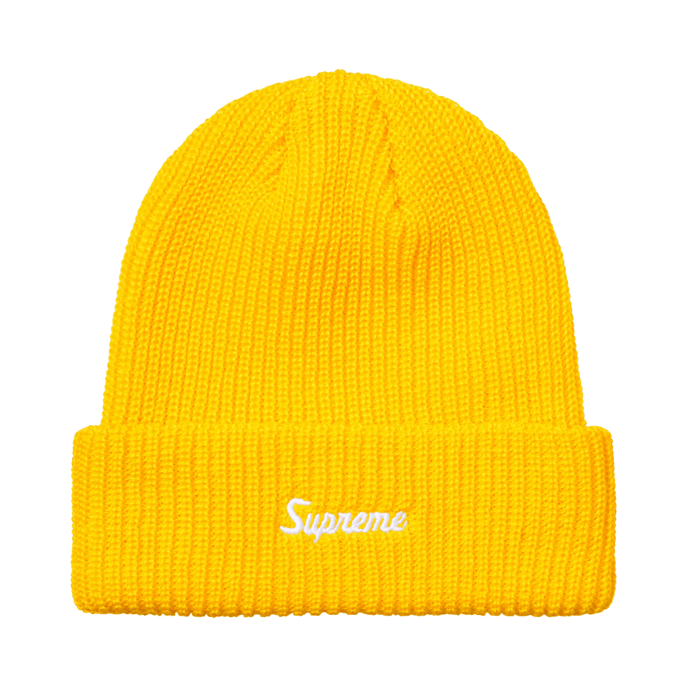 Supreme Loose Gauge Beanie 'Yellow'