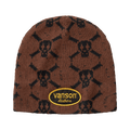Supreme x Vanson Leathers Skull Beanie 'Brown'