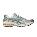 ASICS Gel-Kayano 14 Birch Pure Silver Teal Gold
