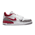 Jordan Legacy 312 Low White Cement Gym Red (Women's)