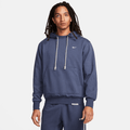 Nike Standard Issue Men's Dri-FIT Pullover Basketball Hoodie Thunder Blue/Pale Ivory