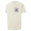 Los Angeles Lakers Courtside Men's Nike NBA Max90 T-Shirt Sail