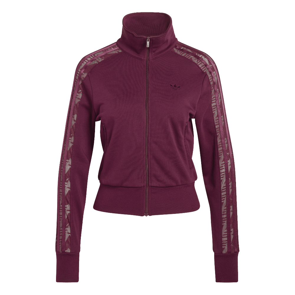 Adidas Firebird Lace Track Top Maroon