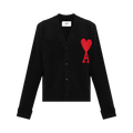 Ami De Coeur Cardigan 'Black/Red'