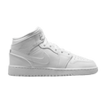 Jordan 1 Mid Triple White (2023) (GS)